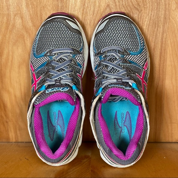 Asics Landreth 7 Running Shoes Grey TSS1014 - Picture 5 of 9